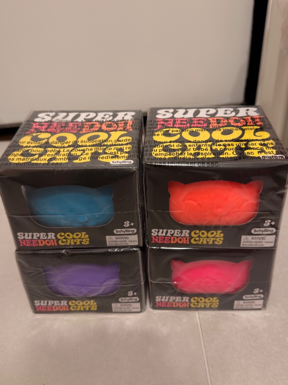 ONE (1) Needoh Super Cool Cat
